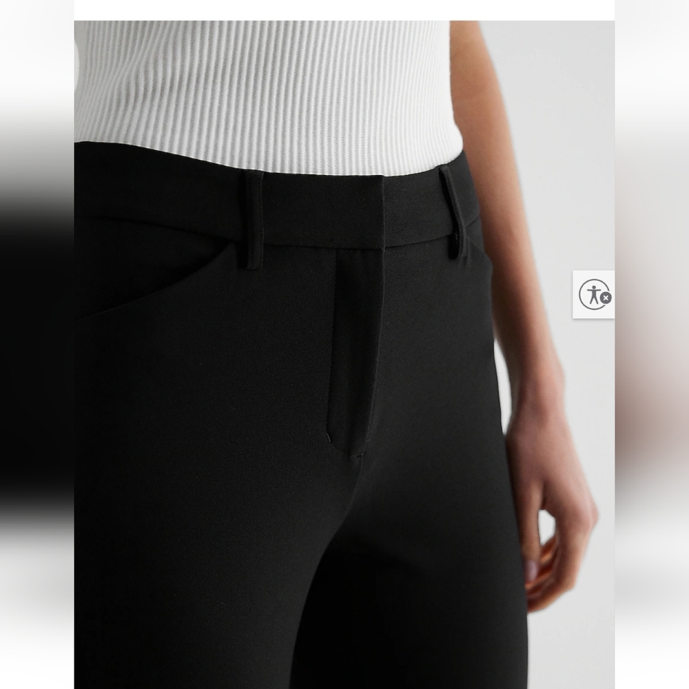 EXPRESS Editor Studio Stretch Twill Mid Rise Skinny Pant - Picture 5 of 5